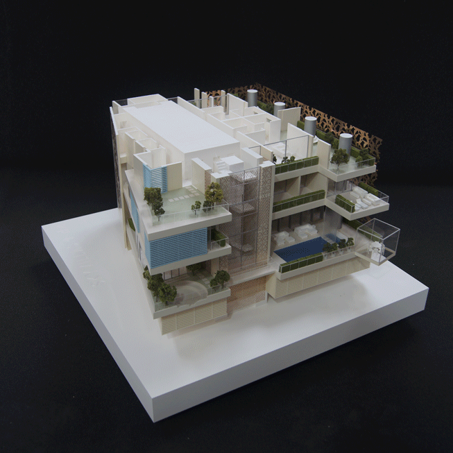 Architectural model..