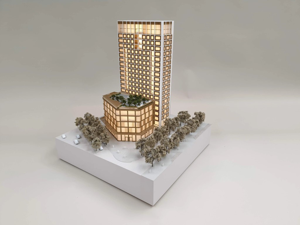 Architectural model..