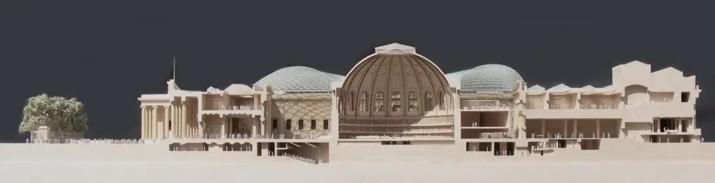 Architectural model.